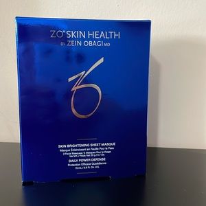 ZO sheet mask and daily power defense